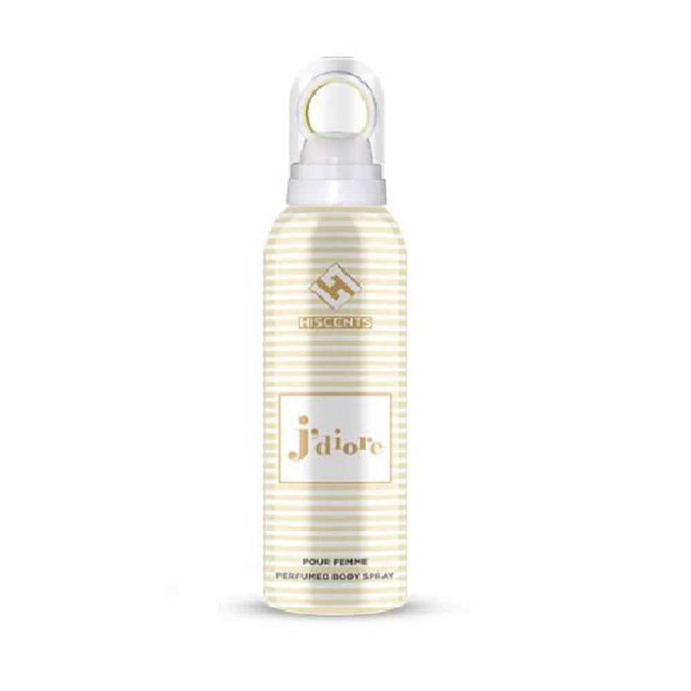 Hiscents Body Spray 200ml - J’Diore , Women Body Spray & Mist, Hiscents, Chase Value