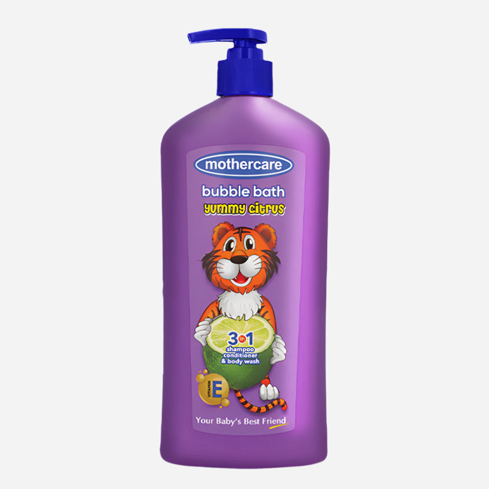 Mother Care Baby Bubble Bath 550ml - Yummy Citrus, Bath Accessories, Mothercare, Chase Value