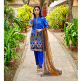 Malai Unstitched 3Pcs Suit V2 - 3, Women, 3Pcs Shalwar Suit, Chase Value, Chase Value