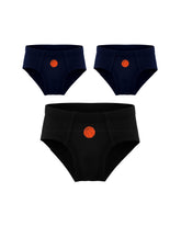 Eminent Boys' Plain Brief- 3 Pc