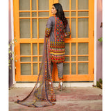 Malai Unstitched 3Pcs Suit V2 - 5, Women, 3Pcs Shalwar Suit, Chase Value, Chase Value