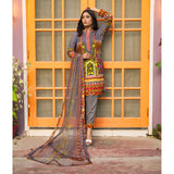 Malai Unstitched 3Pcs Suit V2 - 5, Women, 3Pcs Shalwar Suit, Chase Value, Chase Value