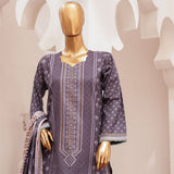 Shibra Printed Lawn Unstitched 3Pcs Suit - 9, Women, 3Pcs Shalwar Suit, Leeds Textile, Chase Value