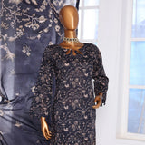3D Daman kari By MI Creation Printed Lawn With Embroidered Unstitched 3Pcs Suit - 4, Women, 3Pcs Shalwar Suit, MI Creation, Chase Value