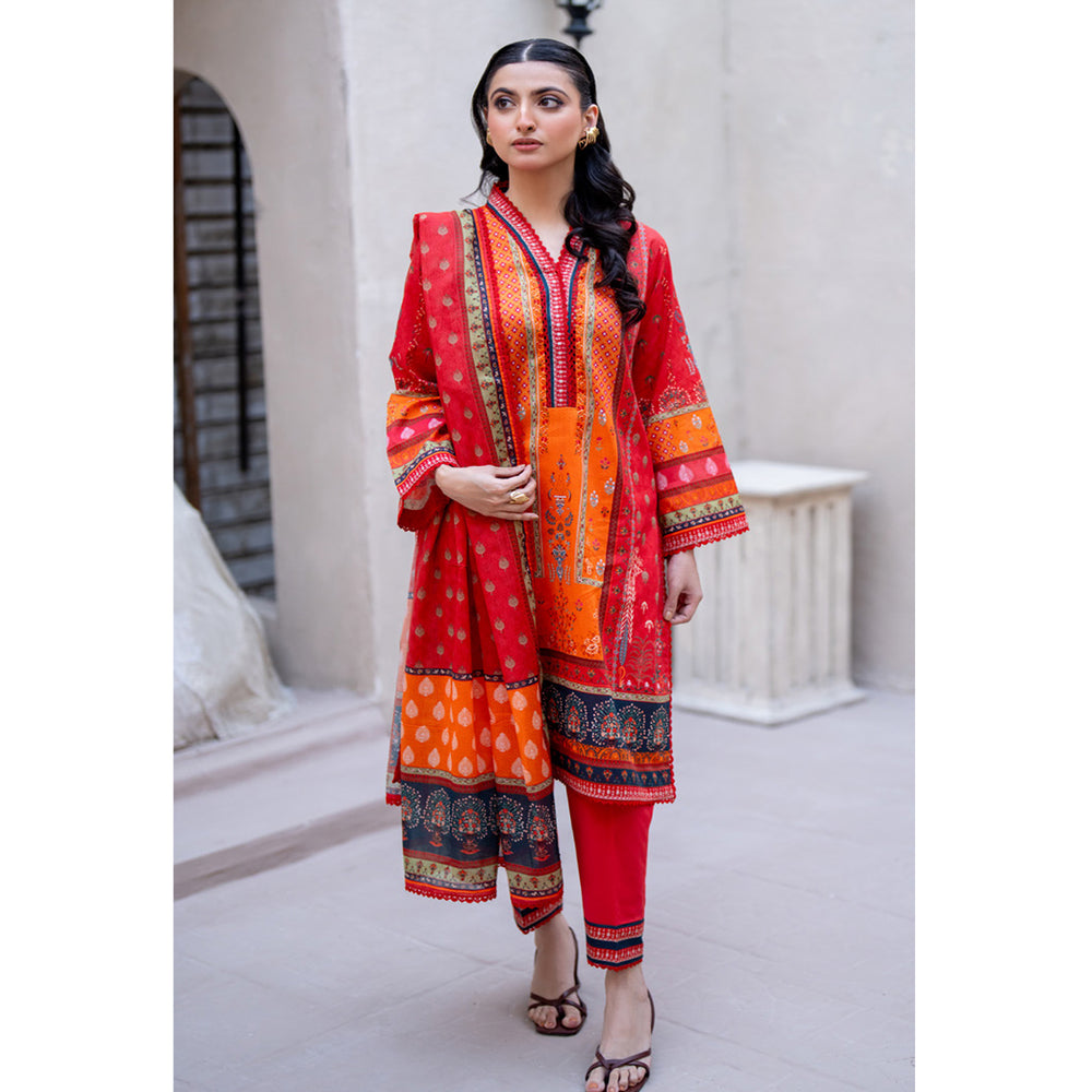 Salina By Regalia Lawn Printed Unstitched 3Pcs Suit V-4 - 1, Women, 3Pcs Shalwar Suit, Regalia Textiles, Chase Value