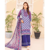 Laiba By SN Cloth Printed Unstitched 3 Pcs Suit - 1, Women, 3Pcs Shalwar Suit, SN Cloth, Chase Value