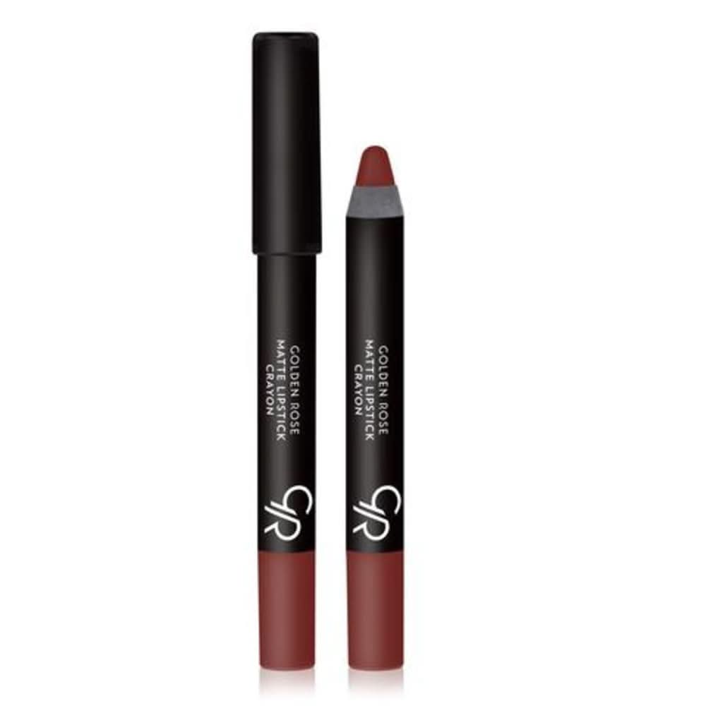 Golden Rose Matte Lipstick Crayon, Lipstick, Golden Rose, Chase Value