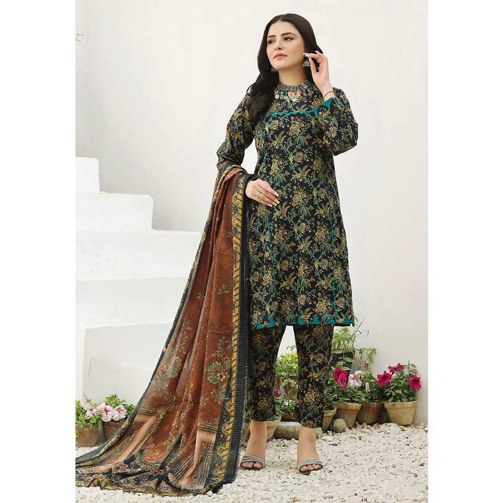 Bin Hameed Shalizeh Lawn Printed CO-Ords Unstitched 3Pcs Suit - 2, Women, 3Pcs Shalwar Suit, Rana Arts, Chase Value