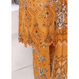 3D Daman kari By MI Creation Printed Lawn With Embroidered Unstitched 3Pcs Suit - 9, Women, 3Pcs Shalwar Suit, MI Creation, Chase Value