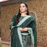 Schick Shehnai Embroidered Unstitched 3pcs Suit - 4, Women, 3Pcs Shalwar Suit, MI Creation, Chase Value