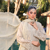 Summer Vibes By Dr. Haris Chikankari Lawn Unstitched 4 Pec Suit - 6, Women, 3Pcs Shalwar Suit, MI Creation, Chase Value