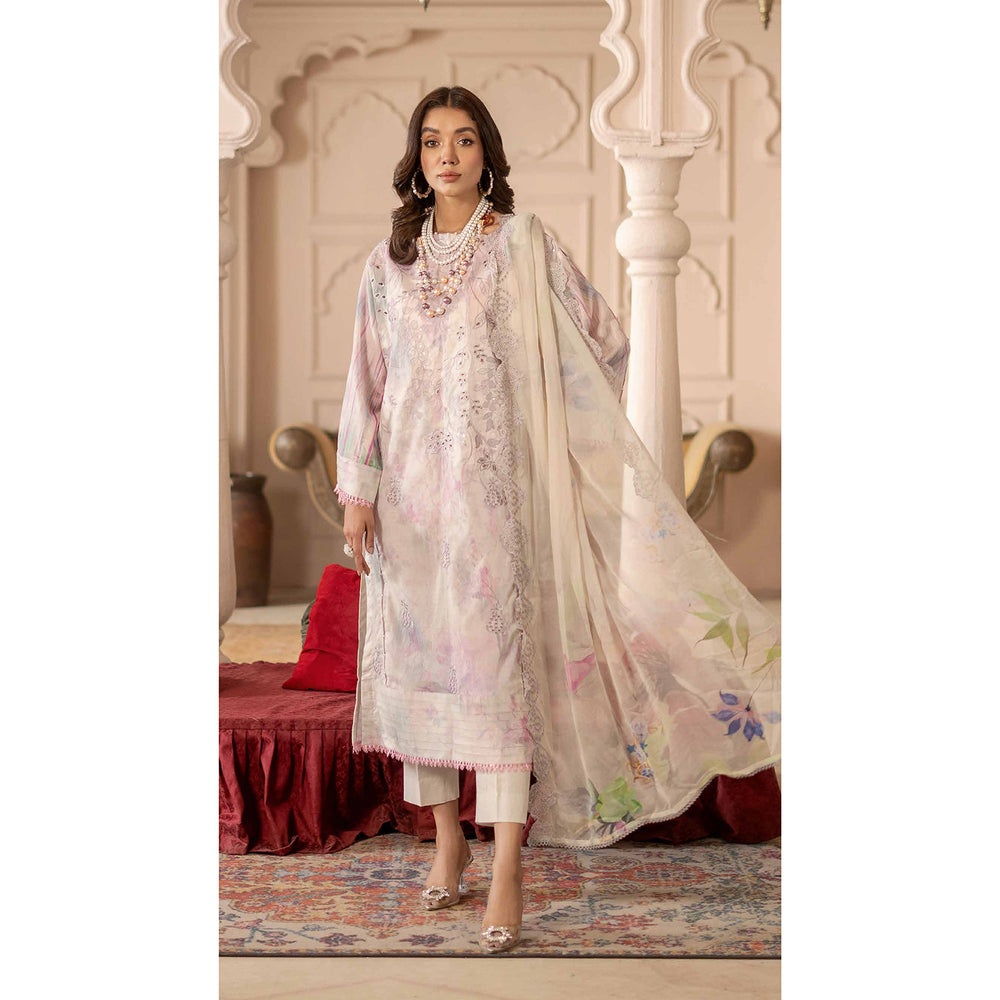 Sunshine Bloom By Al Zohaib Lawn Premium Unstitched 3 Pcs Suit - 2, Women, 3Pcs Shalwar Suit, Al-Zohaib Textiles, Chase Value