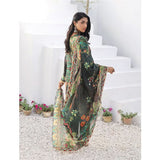 Janan Printed Lawn Embroidered Suit 3Pcs with Cut Work Dupatta - 2, Women, 3Pcs Shalwar Suit, Zesh Textile, Chase Value