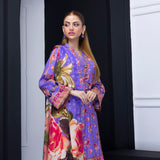 Salina Weaving Dobby By Regalia Lawn Printed Unstitched 3Pcs Suit V-2 - 2, Women, 3Pcs Shalwar Suit, Regalia Textiles, Chase Value