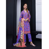 Salina Weaving Dobby By Regalia Lawn Printed Unstitched 3Pcs Suit V-2 - 2, Women, 3Pcs Shalwar Suit, Regalia Textiles, Chase Value