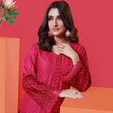 Jaza Schiffli Emroidered Lawn 2Pcs Unstitched Suit - 3, Women, 2Pcs Shalwar Suit, Mi Creation, Chase Value