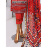 Needle Wonder By Dr. Haris Printed & Embroidered Lawn Unstitched 3Pcs Suit - 8, Women, 3Pcs Shalwar Suit, MI Creation, Chase Value