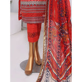 Needle Wonder By Dr. Haris Printed & Embroidered Lawn Unstitched 3Pcs Suit - 8, Women, 3Pcs Shalwar Suit, MI Creation, Chase Value