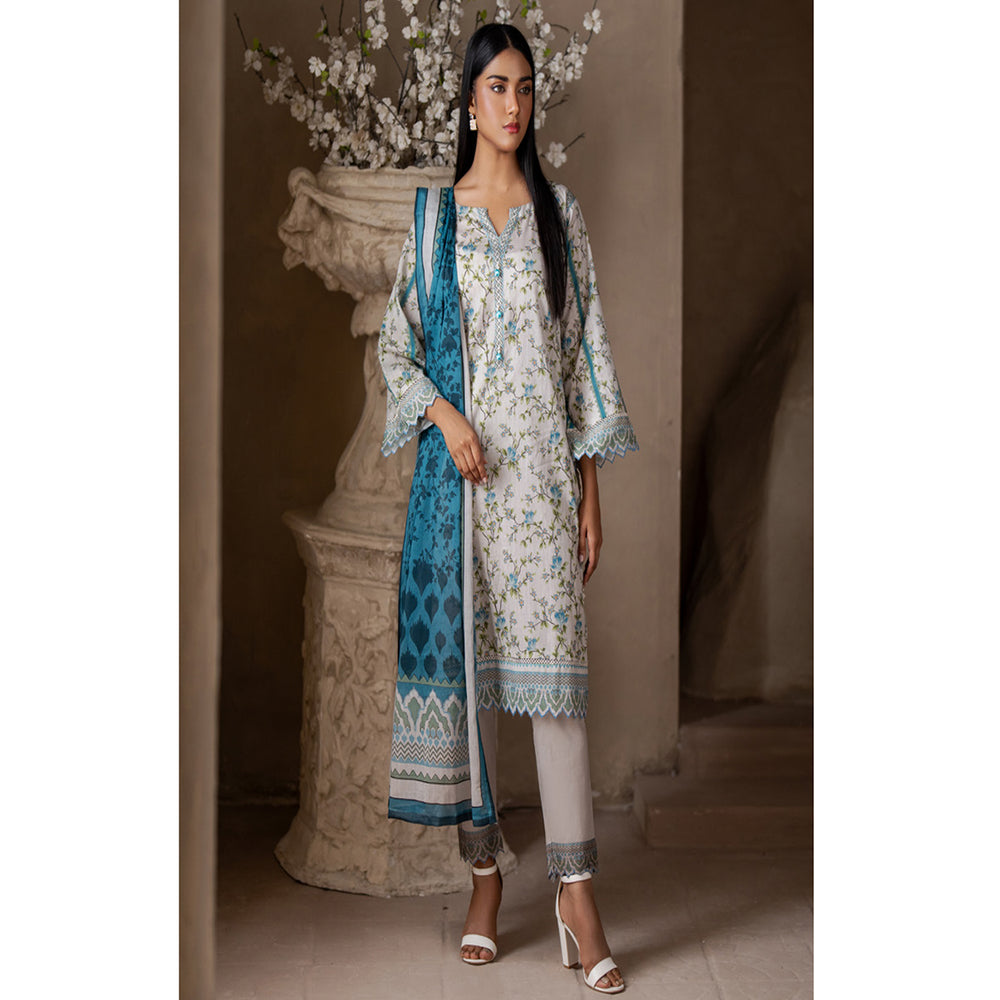 Salina By Regalia Lawn Printed Unstitched 3Pcs Suit V-4 - 3, Women, 3Pcs Shalwar Suit, Regalia Textiles, Chase Value
