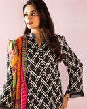 Salina Women’s 3PC Printed Suit-3, Women, 3Pcs Shalwar Suit, Chase Value, Chase Value