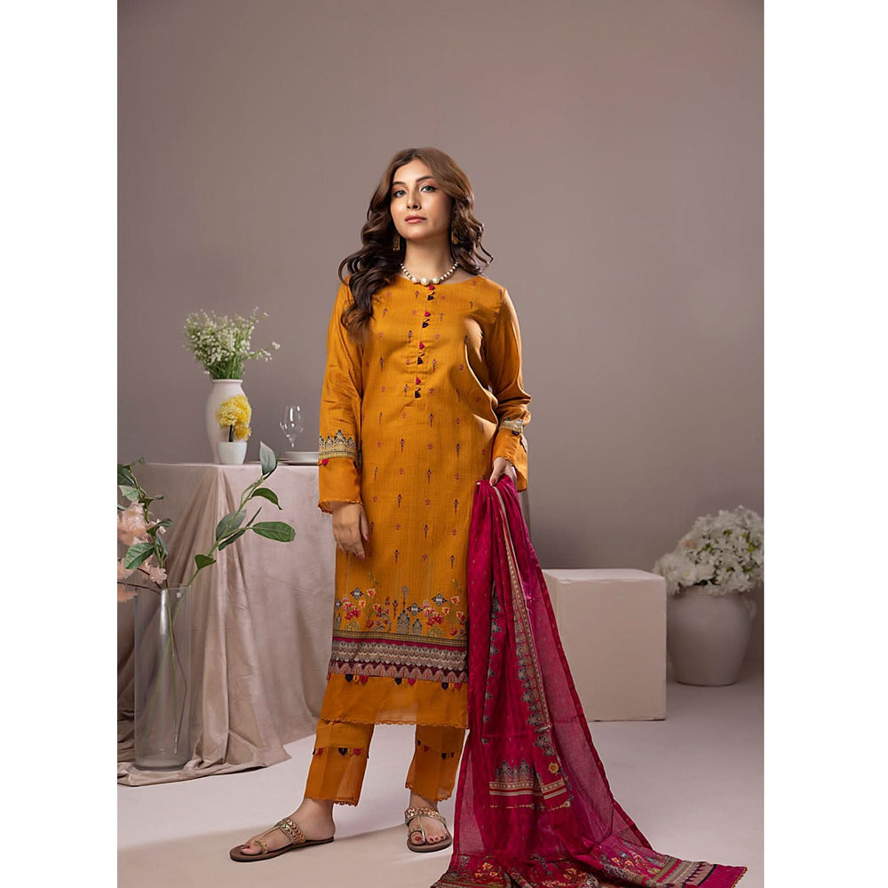 Salina Weaving Dobby By Regalia Printed Lawn Unstitched 3 Pcs Suit - 3, Women, 3Pcs Shalwar Suit, Regalia Textiles, Chase Value