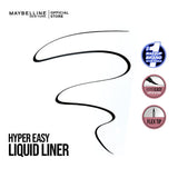 Maybelline Hyper Easy Brush Tip Eye Liner, 800, Pitch Black, Eyeliner, Maybelline, Chase Value