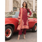 Komal By LSM Textiles Lawn Printed Unstitched 3Pcs Suit - LG-AR-0116, Women, 3Pcs Shalwar Suit, LSM Textiles, Chase Value