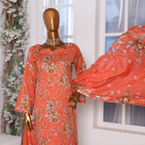 3D Daman kari By MI Creation Printed Lawn With Embroidered Unstitched 3Pcs Suit - 1, Women, 3Pcs Shalwar Suit, MI Creation, Chase Value