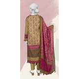 Panjnad Norah Lawn By J. Printed Unstitched 3 Pcs Suit - 241194, Women, 3Pcs Shalwar Suit, Chase Value, Chase Value