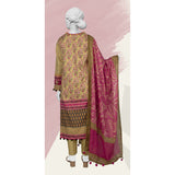 Panjnad Norah Lawn By J. Printed Unstitched 3 Pcs Suit - 241194, Women, 3Pcs Shalwar Suit, Chase Value, Chase Value