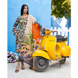 Salina Separates By Regalia Printed Lawn Unstitched 3Pcs Suit V-2 - 4, Women, 3Pcs Shalwar Suit, Regalia Textiles, Chase Value