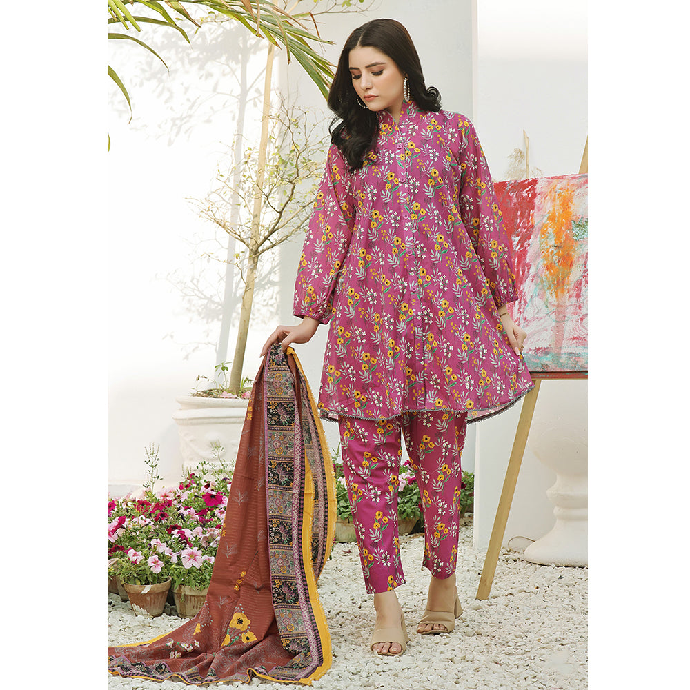 Bin Hameed Shalizeh Lawn Printed CO-Ords Unstitched 3Pcs Suit - 5, Women, 3Pcs Shalwar Suit, Rana Arts, Chase Value
