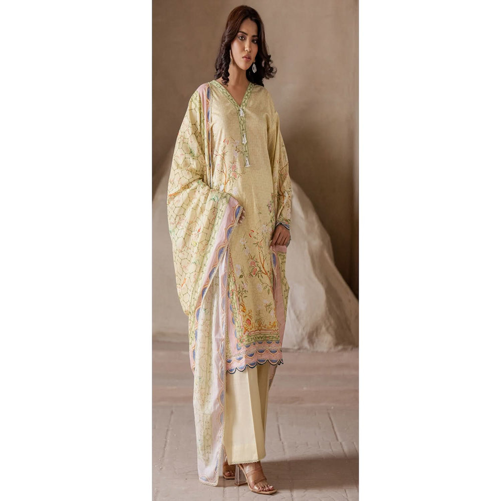 Salina By Regalia Lawn Printed Unstitched 3Pcs Suit V-4 - 5, Women, 3Pcs Shalwar Suit, Regalia Textiles, Chase Value