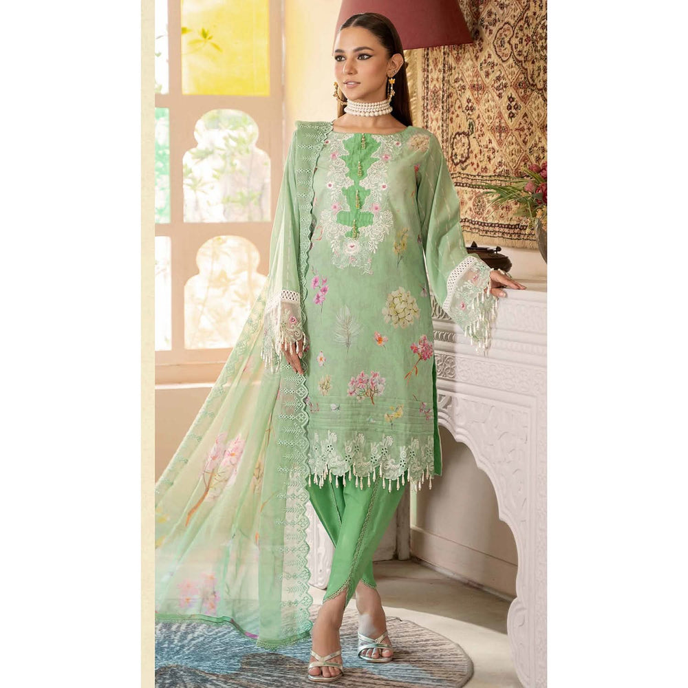 Sunshine Bloom By Al Zohaib Lawn Premium Unstitched 3 Pcs Suit - 5, Women, 3Pcs Shalwar Suit, Al-Zohaib Textiles, Chase Value