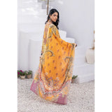 Janan Printed Lawn Embroidered Suit 3Pcs with Cut Work Dupatta - 11, Women, 3Pcs Shalwar Suit, Zesh Textile, Chase Value