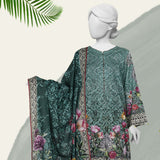 Panjnad Norah Lawn By J. Digital Printed Unstitched 3 Pcs Suit - 241314, Women, 3Pcs Shalwar Suit, Junaid Jamshed, Chase Value