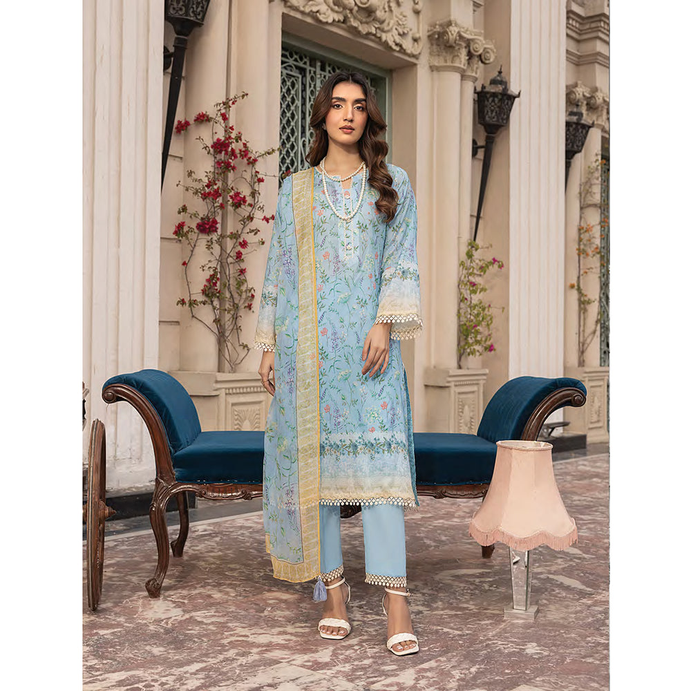 Komal By LSM Textiles Lawn Printed Unstitched 3Pcs Suit - LG-MM-0307, Women, 3Pcs Shalwar Suit, LSM Textiles, Chase Value