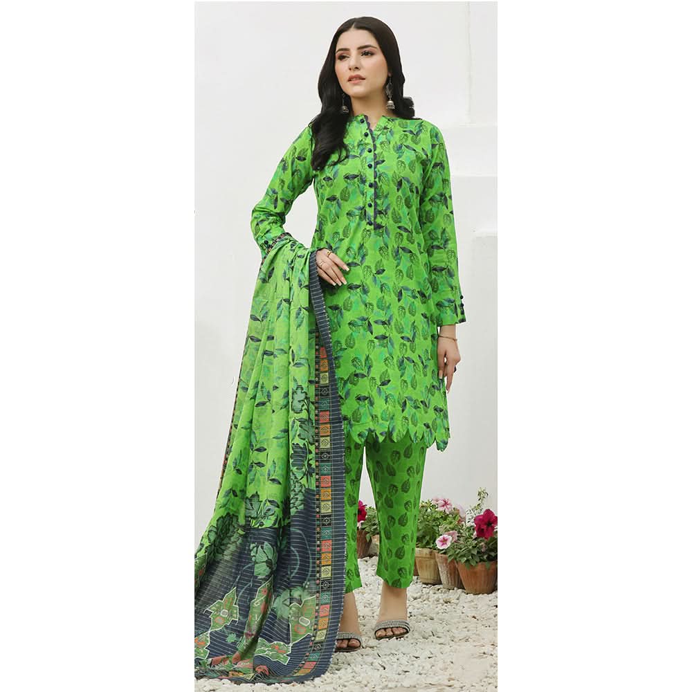 Bin Hameed Shalizeh Lawn Printed CO-Ords Unstitched 3Pcs Suit - 6, Women, 3Pcs Shalwar Suit, Rana Arts, Chase Value