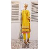Zoha Lawn Printed Embroidered 3Pcs Suit with Bember Dupatta - 3, Women, 3Pcs Shalwar Suit, Leeds Textile, Chase Value