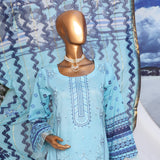 Needle Wonder By Dr. Haris Printed & Embroidered Lawn Unstitched 3Pcs Suit - 10, Women, 3Pcs Shalwar Suit, MI Creation, Chase Value