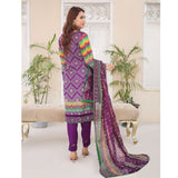 Laiba By SN Cloth Printed Unstitched 3 Pcs Suit - 6, Women, 3Pcs Shalwar Suit, SN Cloth, Chase Value
