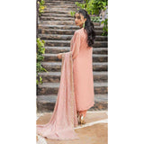 Schick Chantelle Luxury Chiffon Embroidered Unstitched 3Pcs Suit - 4, Women, 3Pcs Shalwar Suit, MI Creation, Chase Value