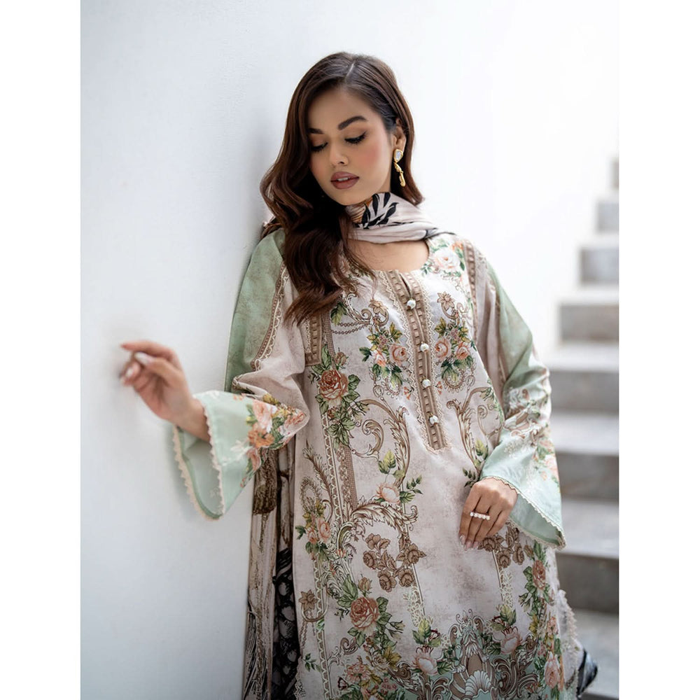 Salina Unstitched Lawn Digital Printed 3 Pcs Suit - 6, Women, 3Pcs Shalwar Suit, Regalia Textiles, Chase Value