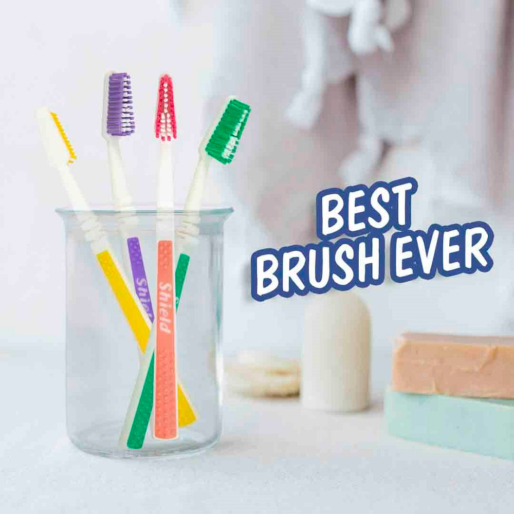 Shield Tooth Brush Flex Adult, Oral Care, Shield, Chase Value