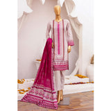 Shibra Printed Lawn Unstitched 3Pcs Suit - 4, Women, 3Pcs Shalwar Suit, Leeds Textile, Chase Value