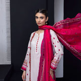 Salina Weaving Dobby By Regalia Lawn Printed Unstitched 3Pcs Suit V-2 - 7, Women, 3Pcs Shalwar Suit, Regalia Textiles, Chase Value