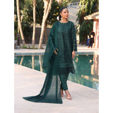 Summer Vibes By Dr. Haris Chikankari Lawn Unstitched 4 Pec Suit - 9, Women, 3Pcs Shalwar Suit, MI Creation, Chase Value