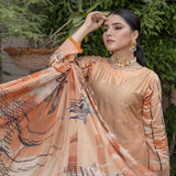 Schick Tulsi Chikankari Embroidered Un-stitched 3pcs Suit - 5, Women, 3Pcs Shalwar Suit, MI Creation, Chase Value