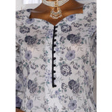 3D Daman kari By MI Creation Printed Lawn With Embroidered Unstitched 3Pcs Suit - 7, Women, 3Pcs Shalwar Suit, MI Creation, Chase Value