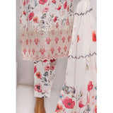 3D Daman kari By MI Creation Printed Lawn With Embroidered Unstitched 3Pcs Suit - 3, Women, 3Pcs Shalwar Suit, MI Creation, Chase Value